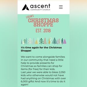 Please help provide 2000+ children a Christmas 🤶